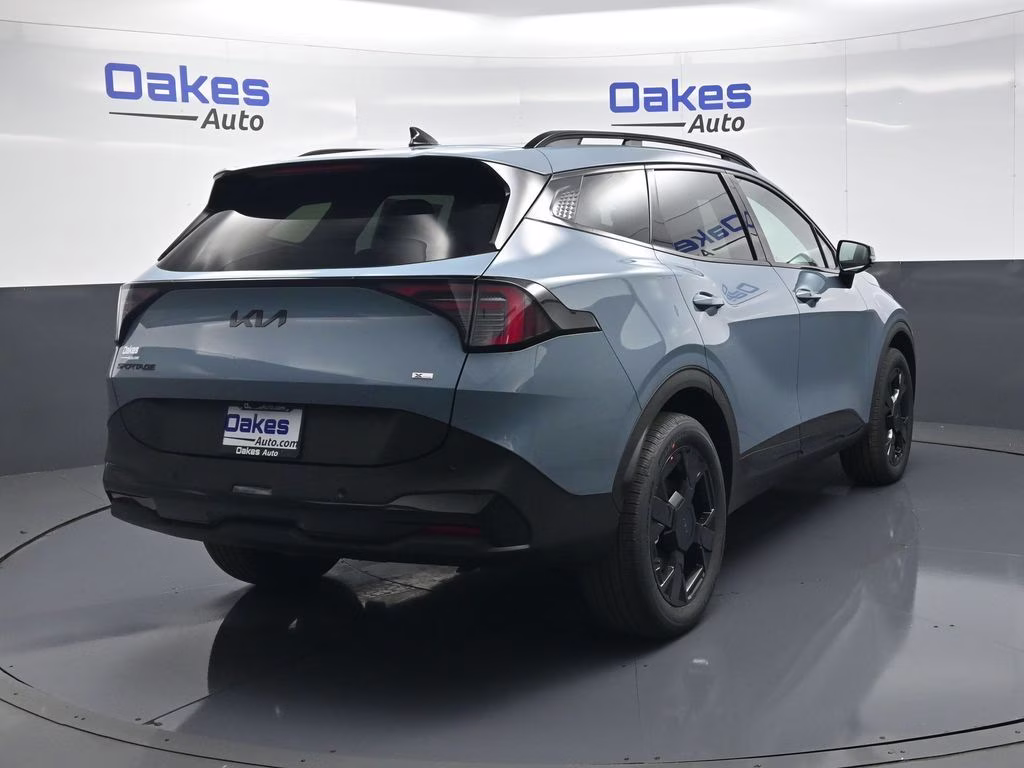 2026 Heritage Blue Kia Sportage Hybrid X-Line AWD SUV