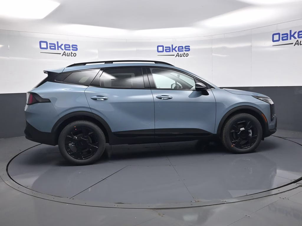 2026 Heritage Blue Kia Sportage Hybrid X-Line AWD SUV