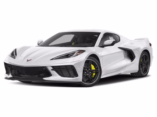 2024 Arctic White Chevrolet Corvette Stingray RWD Coupe