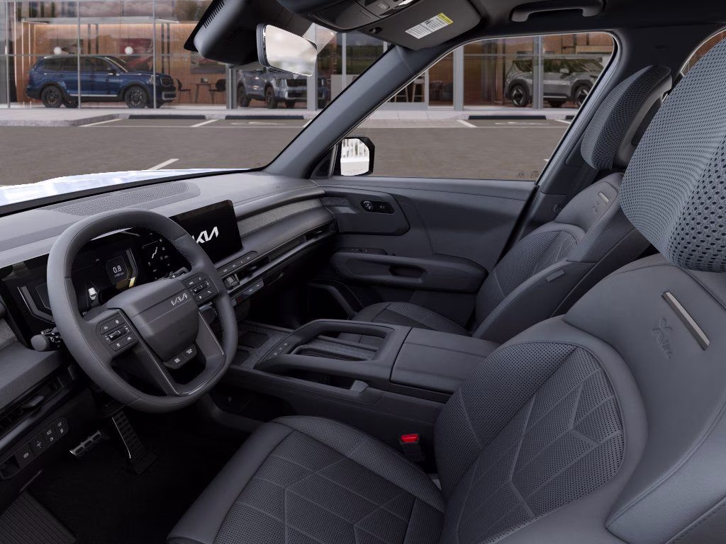 2027 Glacial White Pearl Kia Telluride Hybrid X-Line SX AWD SUV