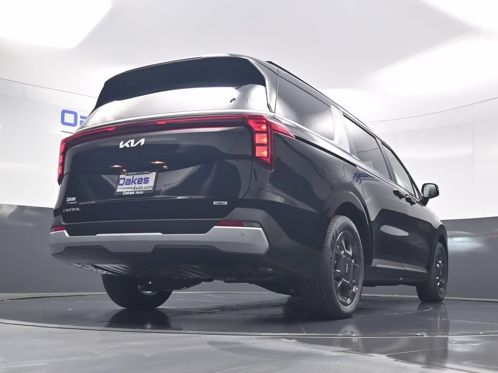 2026 Aurora Black Pearl Kia Carnival Hybrid EX FWD Van