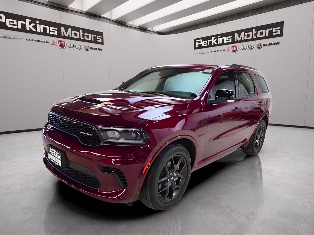 2026 Octane Red Pearlcoat Dodge Durango GT Plus HEMI V8 AWD SUV