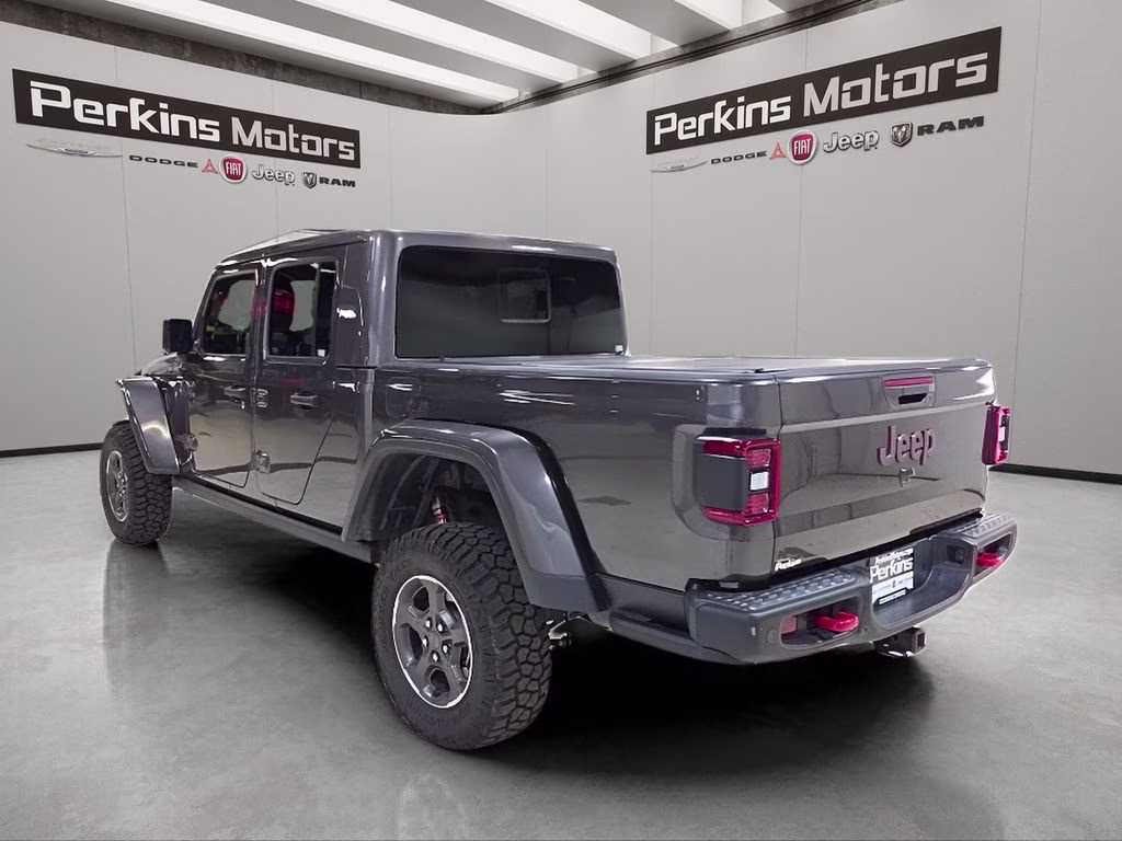 2021 Granite Crystal Metallic Clearcoat Jeep Gladiator Rubicon 4X4 Truck