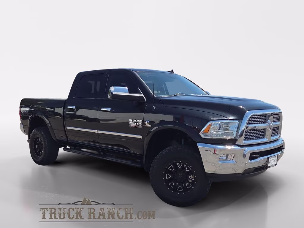 2017 Brilliant Black Crystal Pearlcoat Ram 2500 Laramie 4X4 Truck