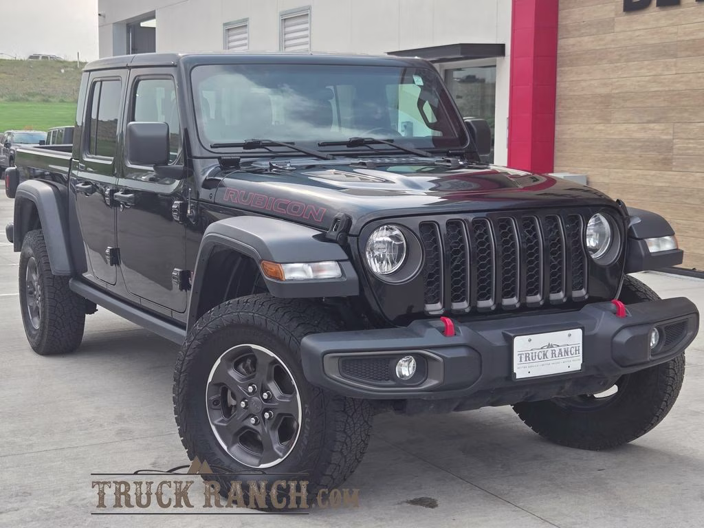 2020 Black Clearcoat Jeep Gladiator Rubicon 4X4 Truck