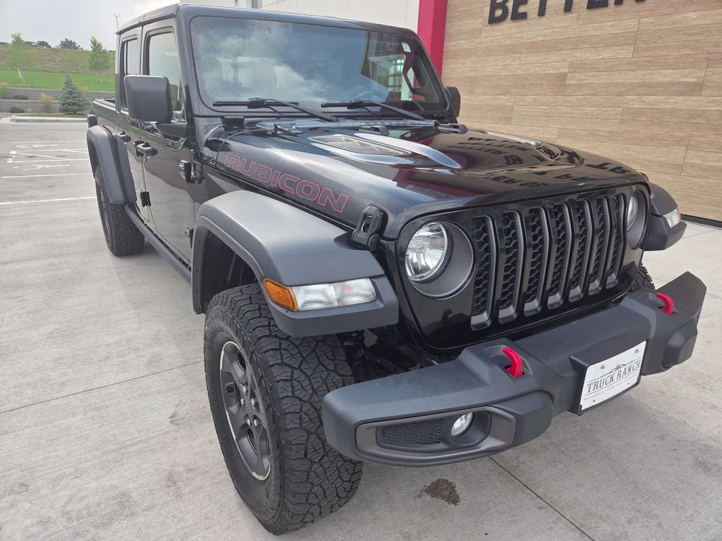 2020 Black Clearcoat Jeep Gladiator Rubicon 4X4 Truck