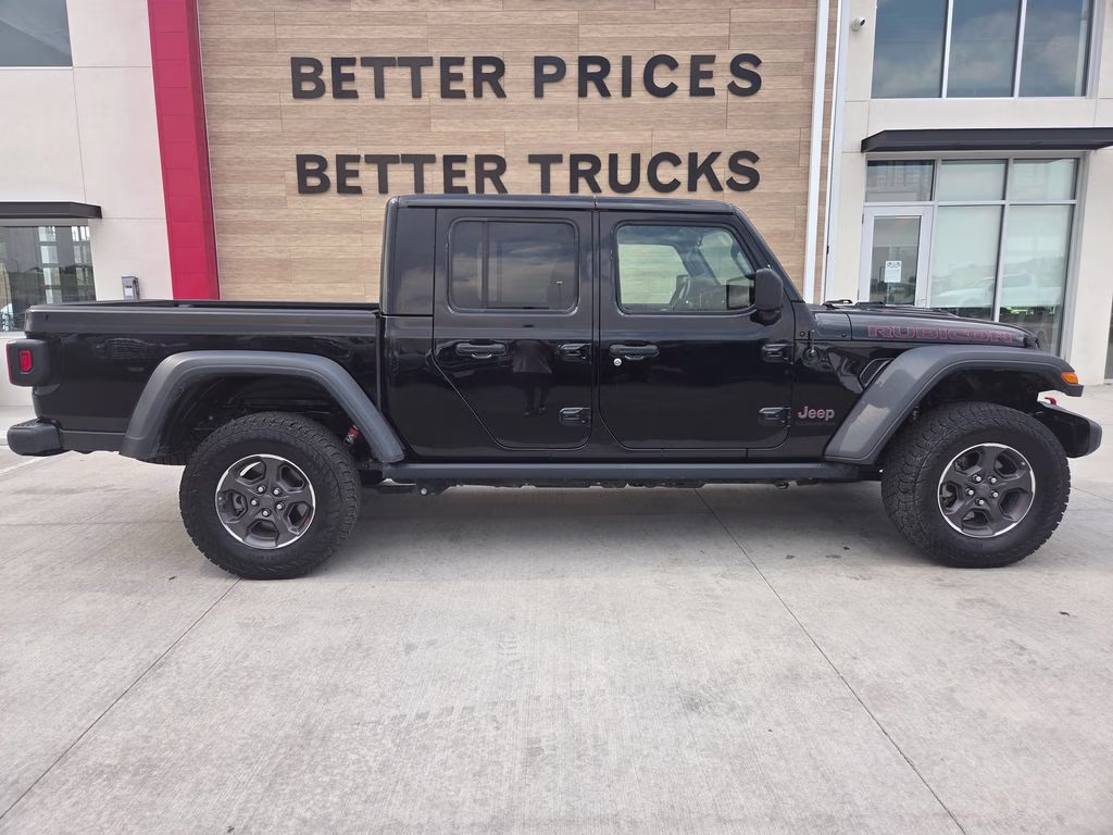 2020 Black Clearcoat Jeep Gladiator Rubicon 4X4 Truck