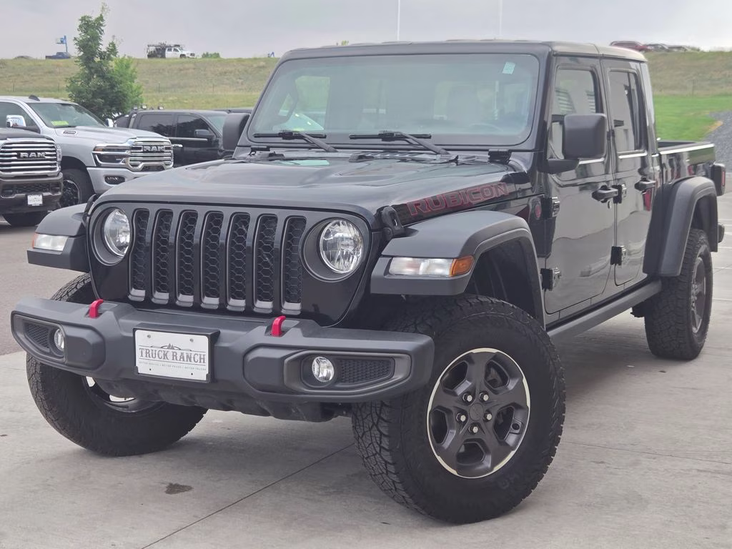 2020 Black Clearcoat Jeep Gladiator Rubicon 4X4 Truck
