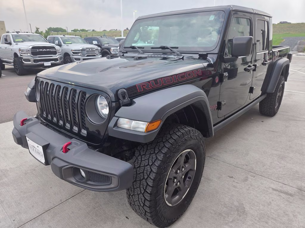 2020 Black Clearcoat Jeep Gladiator Rubicon 4X4 Truck
