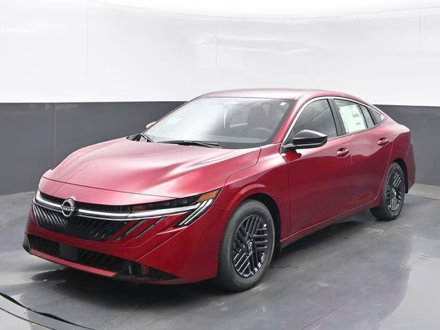 2026 Scarlet Ember Tintcoat Nissan Sentra SV FWD Sedan