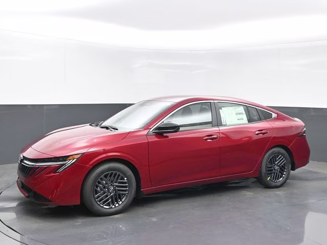 2026 Scarlet Ember Tintcoat Nissan Sentra SV FWD Sedan