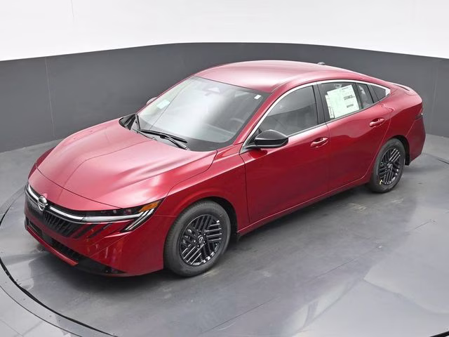 2026 Scarlet Ember Tintcoat Nissan Sentra SV FWD Sedan