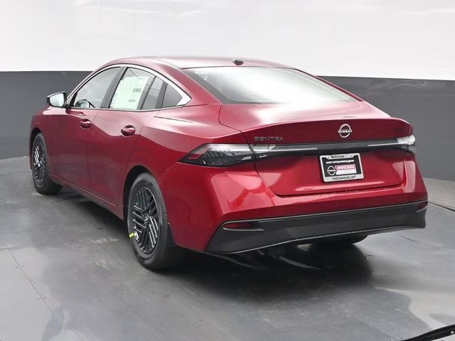2026 Scarlet Ember Tintcoat Nissan Sentra SV FWD Sedan