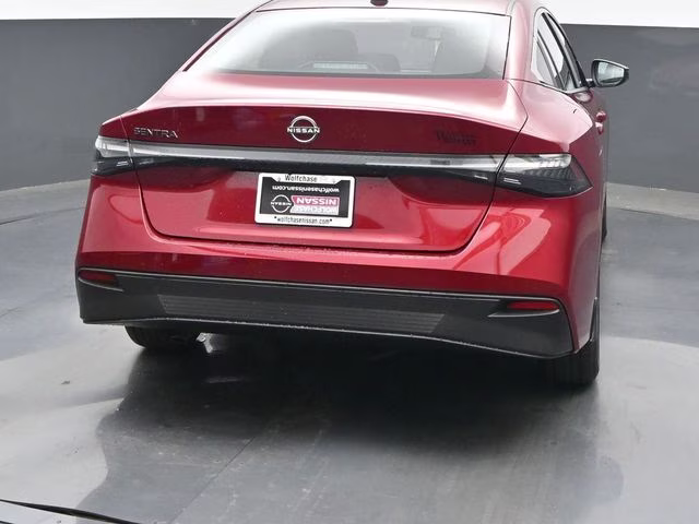 2026 Scarlet Ember Tintcoat Nissan Sentra SV FWD Sedan