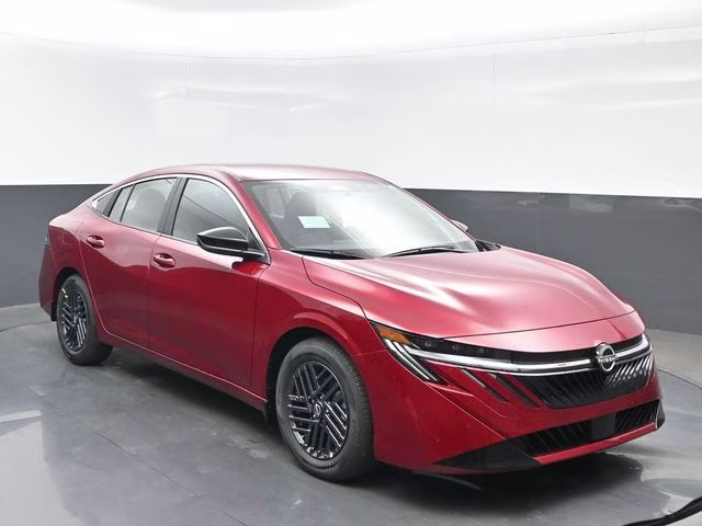 2026 Scarlet Ember Tintcoat Nissan Sentra SV FWD Sedan