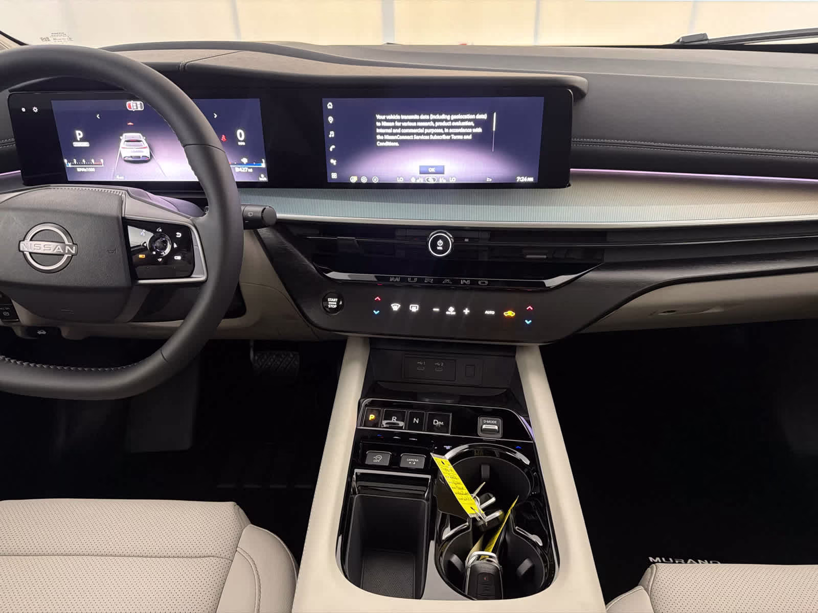 2026 Everest White Pearl Tricoat Nissan Murano SL AWD SUV