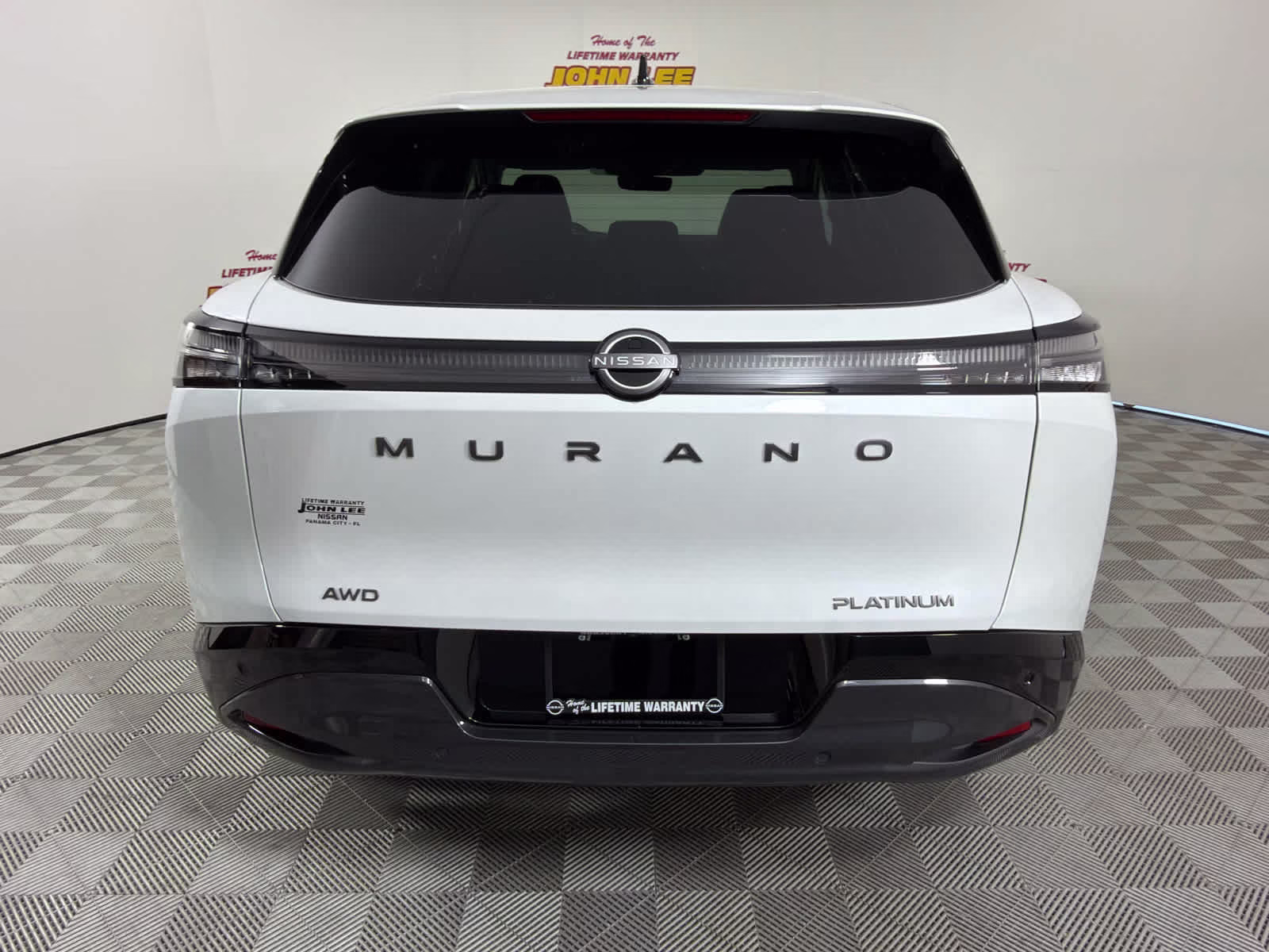 2026 Everest White Pearl Tricoat Nissan Murano Platinum AWD SUV