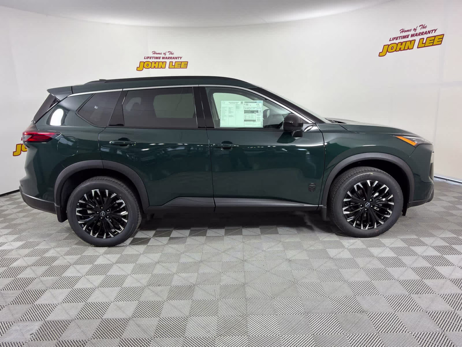 2026 Obsidian Green Nissan Rogue Dark Armor FWD SUV