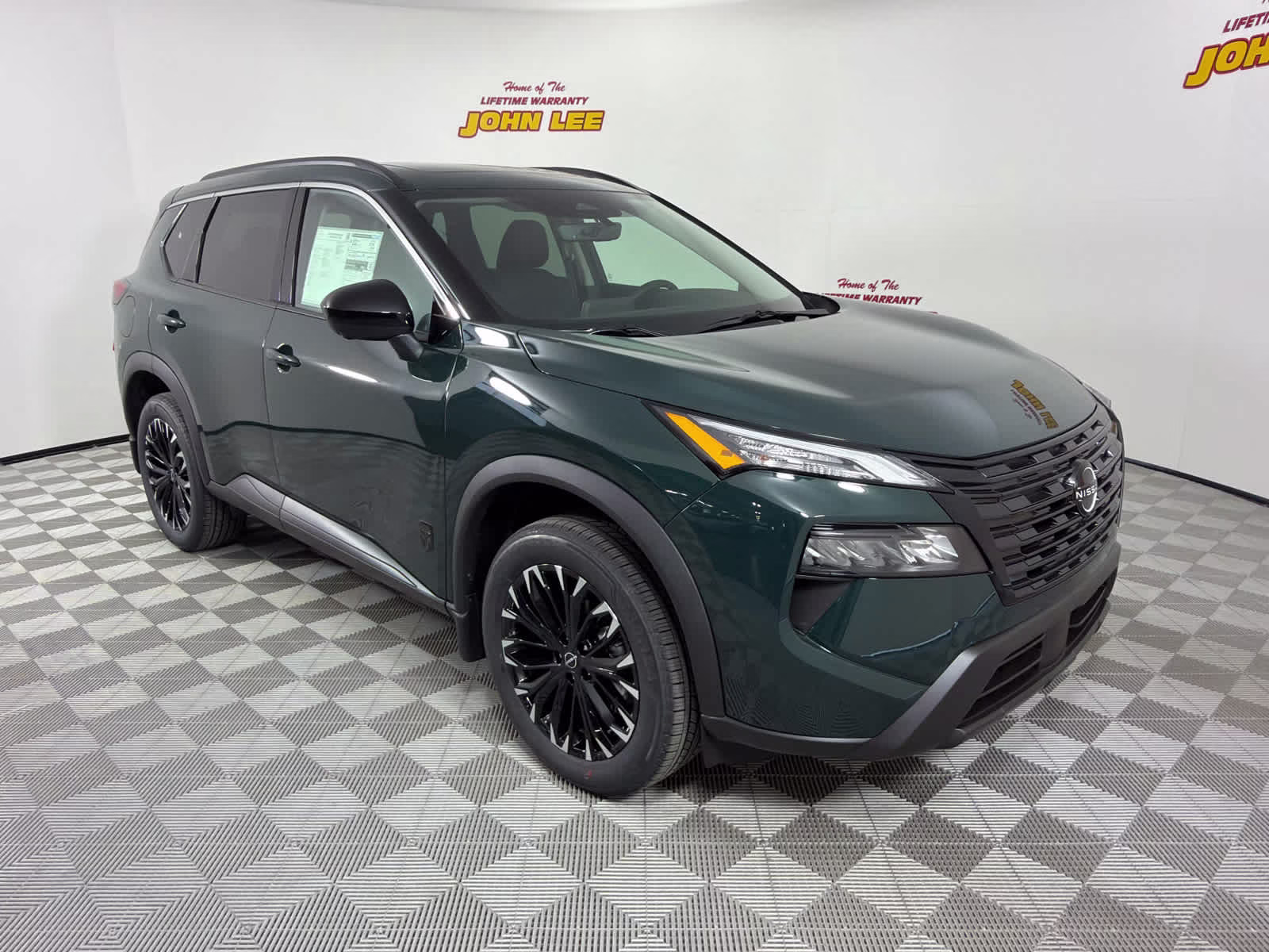 2026 Obsidian Green Nissan Rogue Dark Armor FWD SUV