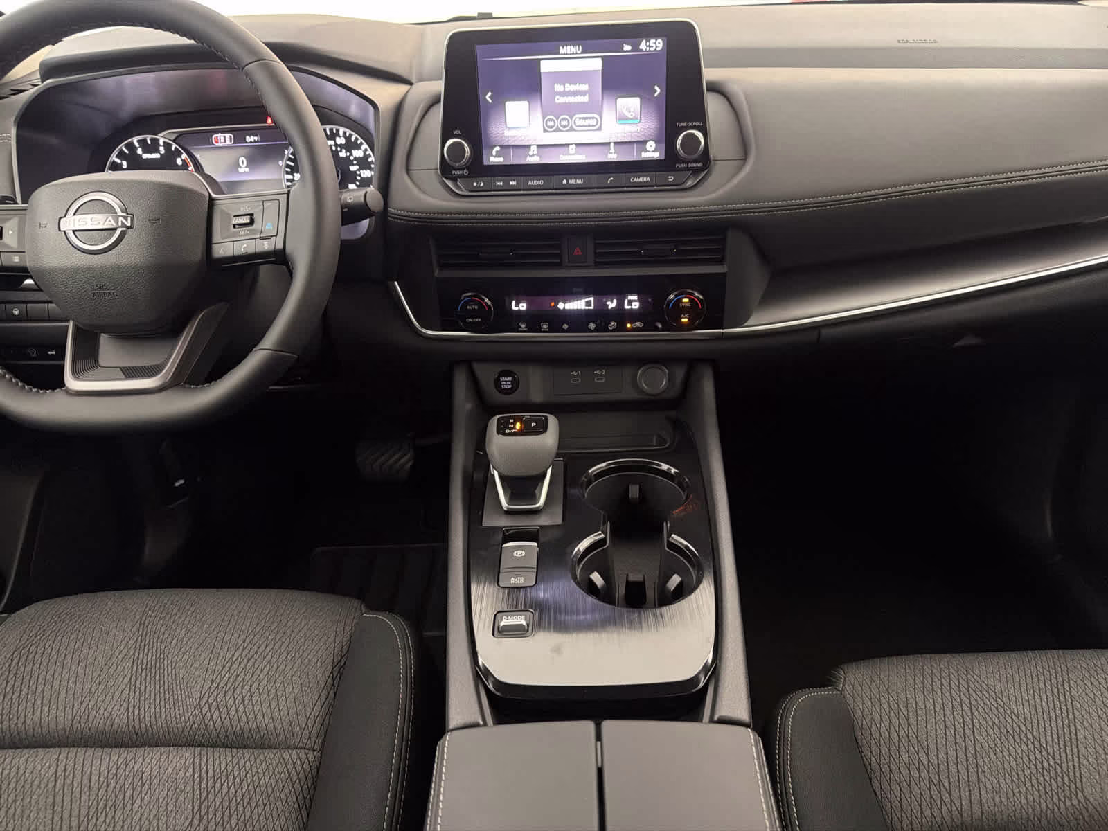 2026 Everest White Pearl Tricoat Nissan Rogue SV FWD SUV