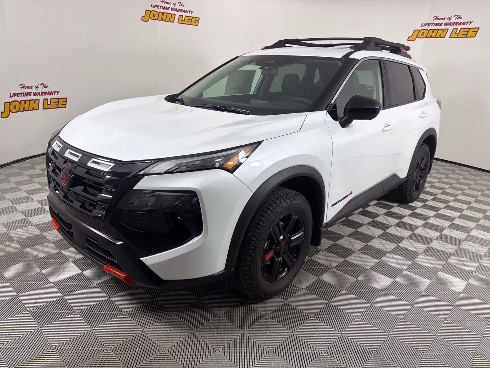2026 Everest White Pearl Tricoat Nissan Rogue Rock Creek AWD SUV