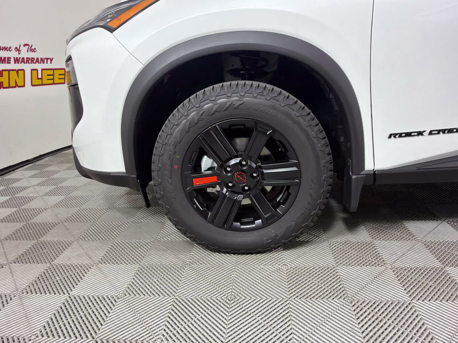 2026 Everest White Pearl Tricoat Nissan Rogue Rock Creek AWD SUV