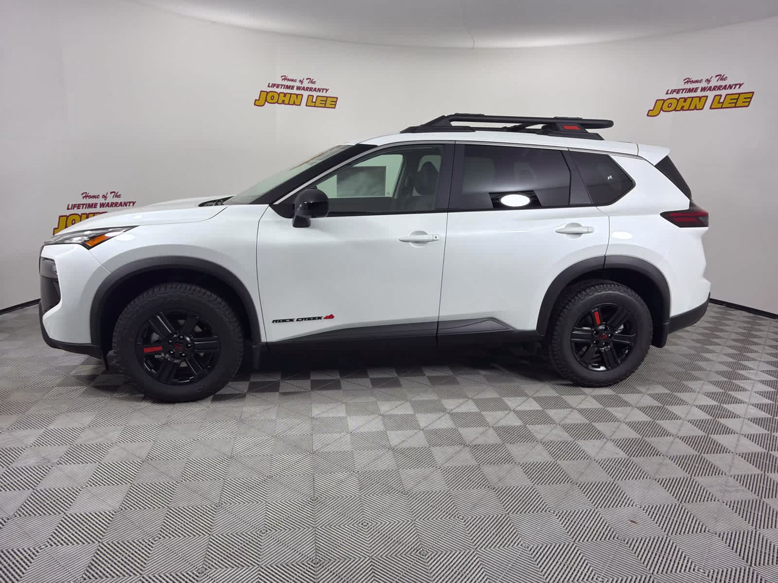 2026 Everest White Pearl Tricoat Nissan Rogue Rock Creek AWD SUV