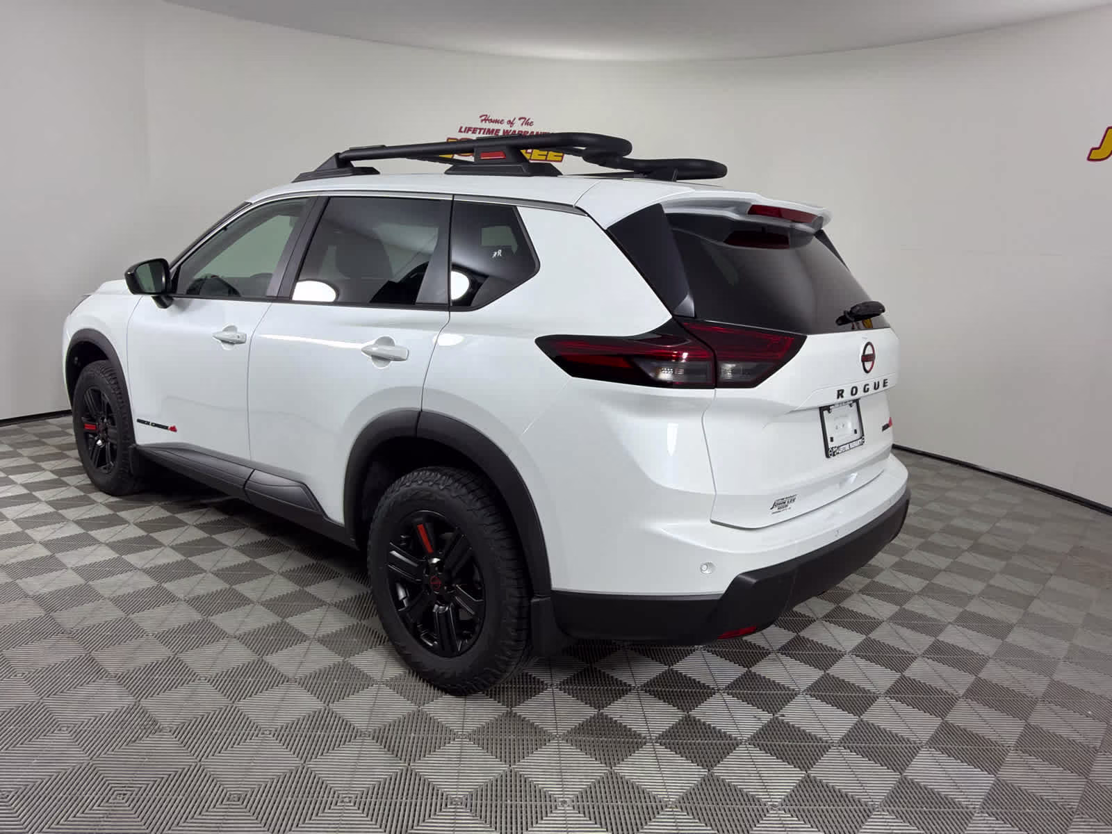 2026 Everest White Pearl Tricoat Nissan Rogue Rock Creek AWD SUV