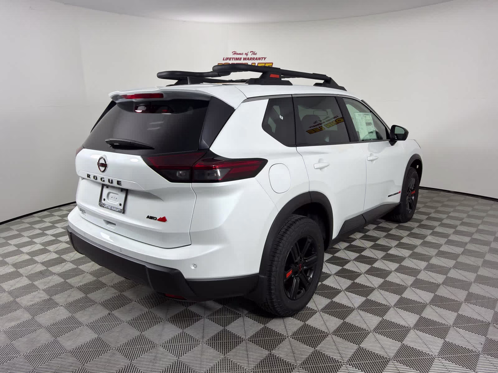 2026 Everest White Pearl Tricoat Nissan Rogue Rock Creek AWD SUV