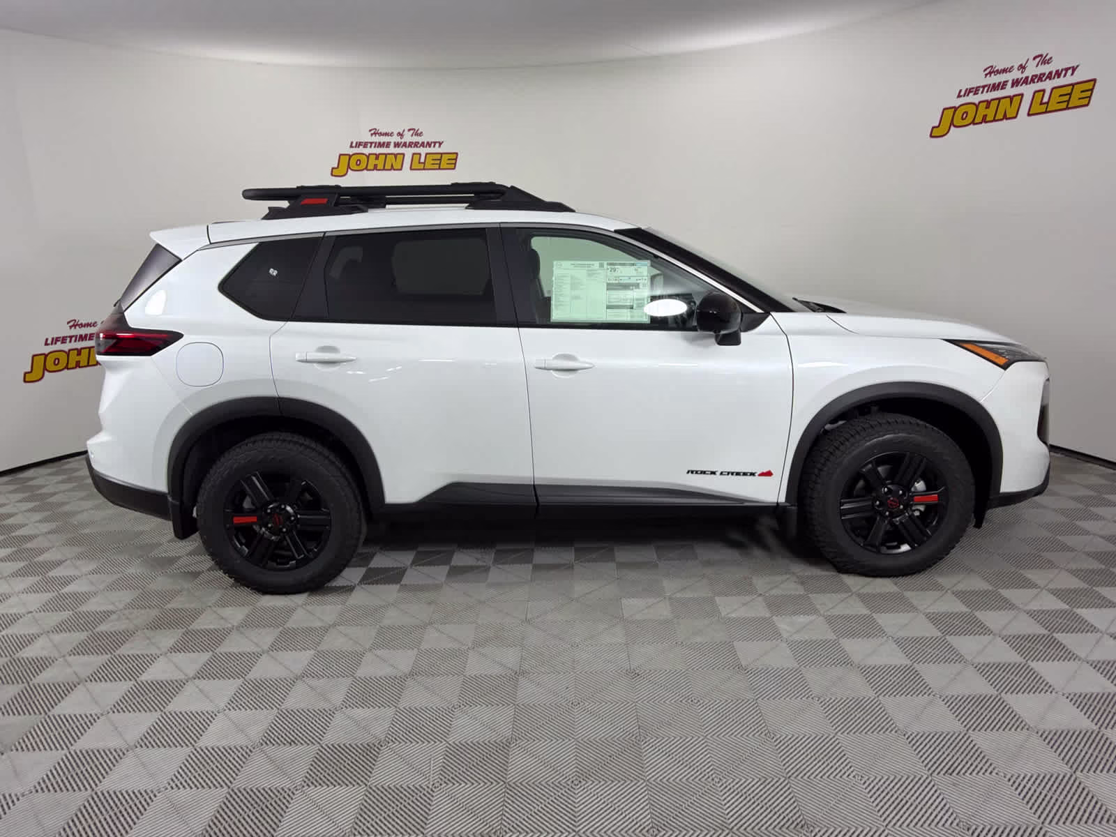 2026 Everest White Pearl Tricoat Nissan Rogue Rock Creek AWD SUV