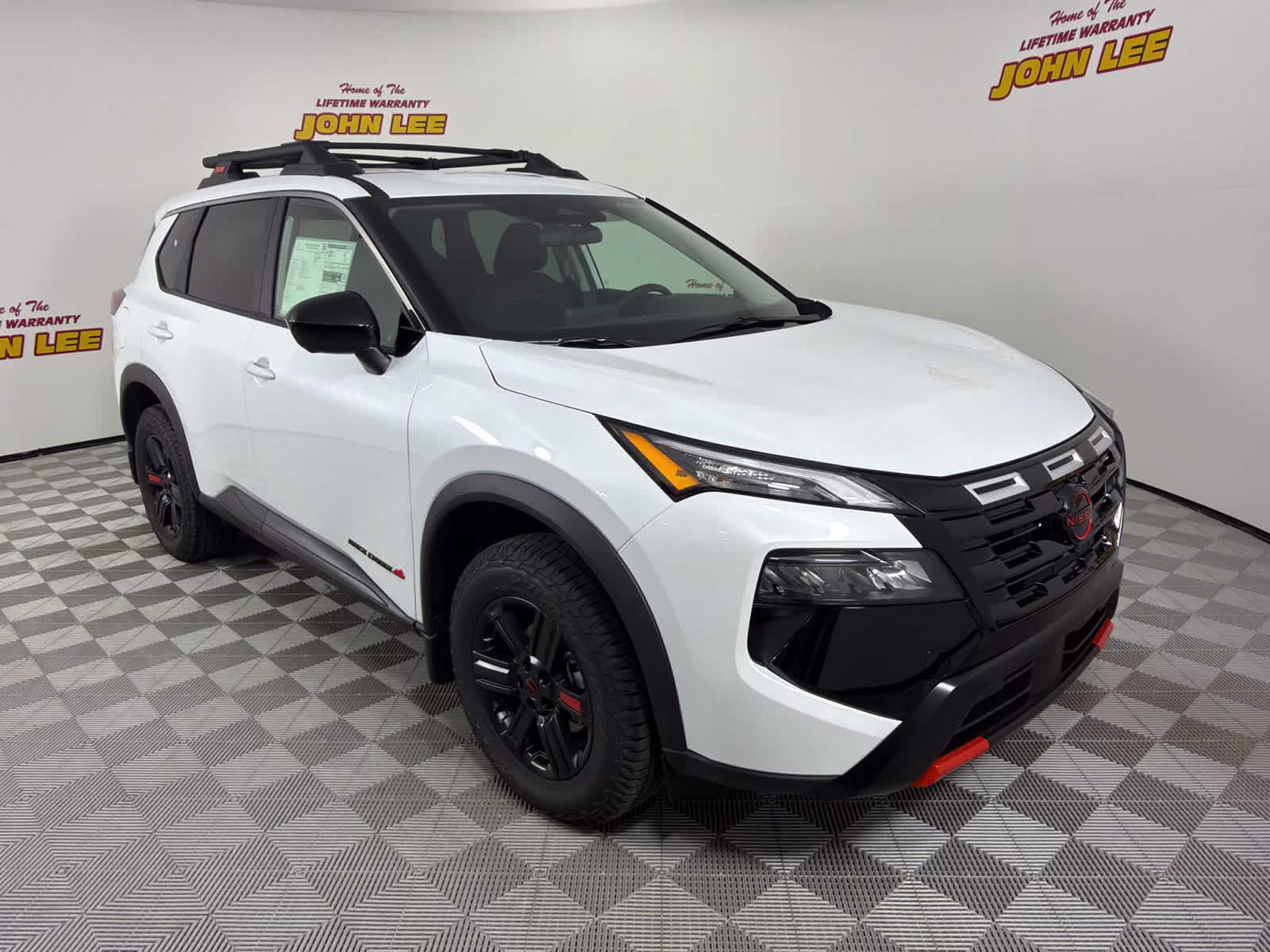 2026 Everest White Pearl Tricoat Nissan Rogue Rock Creek AWD SUV