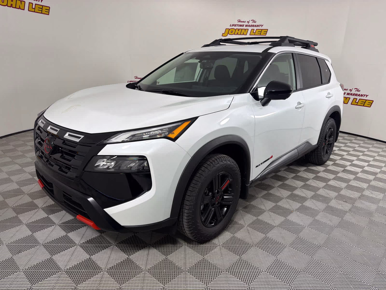 2026 Everest White Pearl Tricoat Nissan Rogue Rock Creek AWD SUV