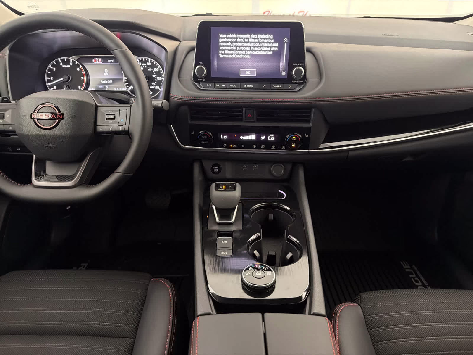2026 Everest White Pearl Tricoat Nissan Rogue Rock Creek AWD SUV