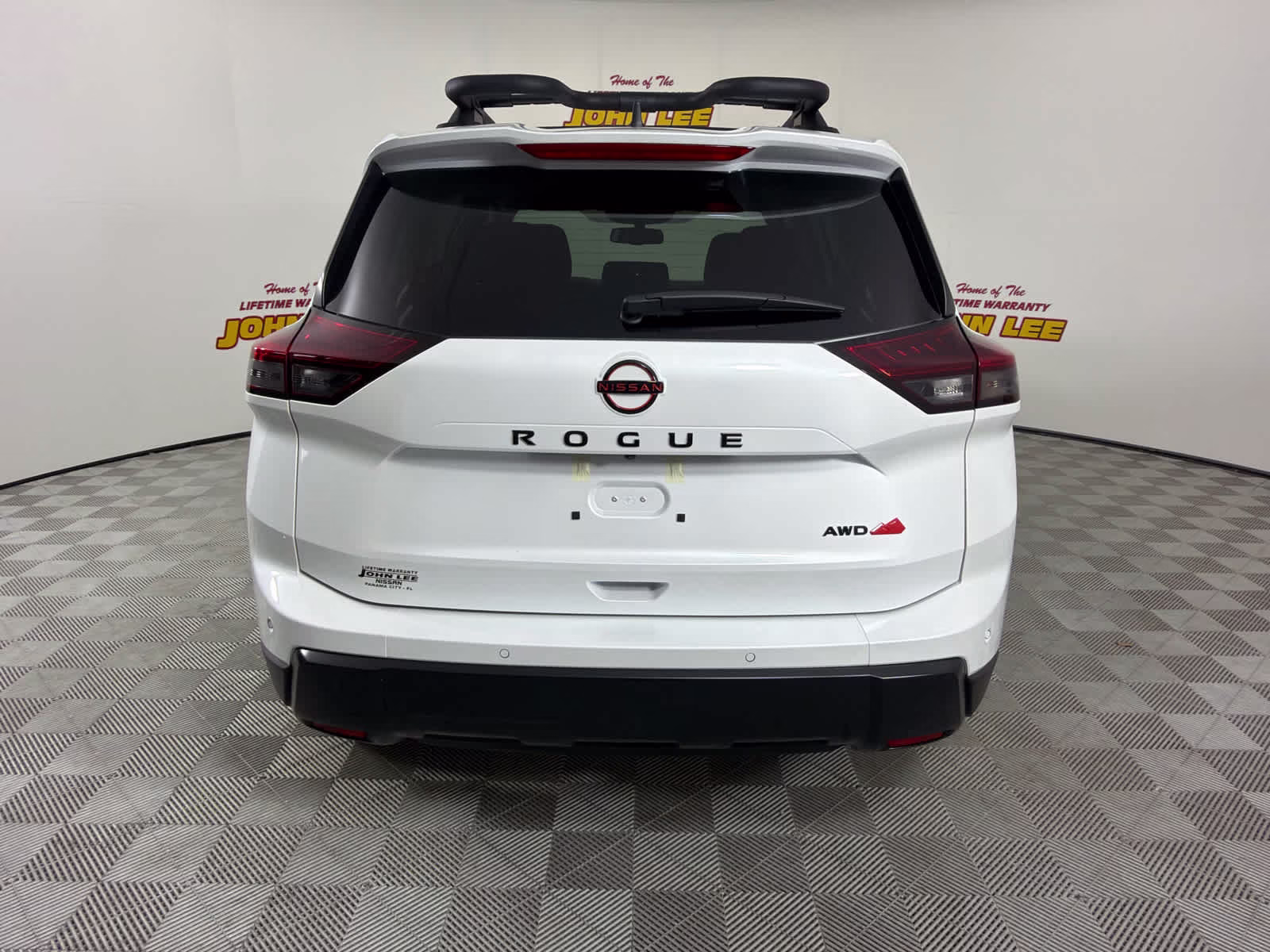 2026 Everest White Pearl Tricoat Nissan Rogue Rock Creek AWD SUV