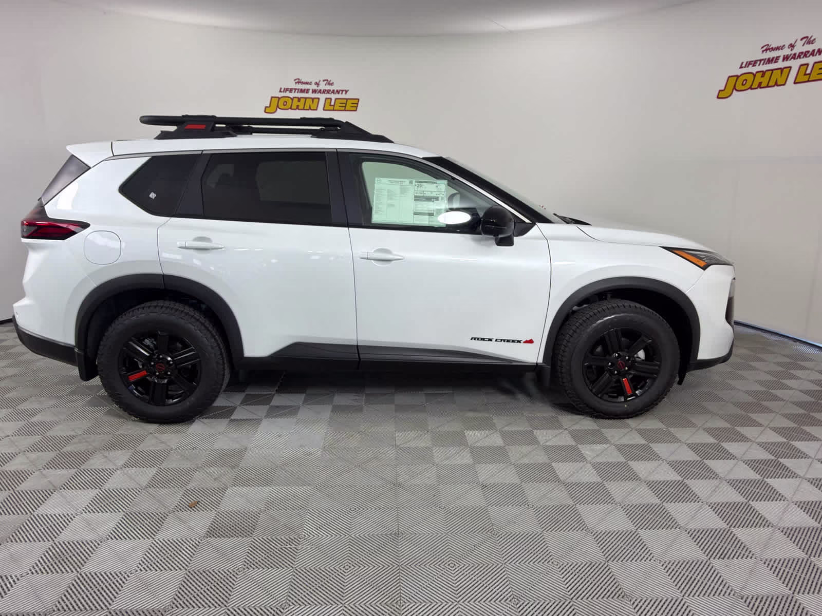 2026 Everest White Pearl Tricoat Nissan Rogue Rock Creek AWD SUV