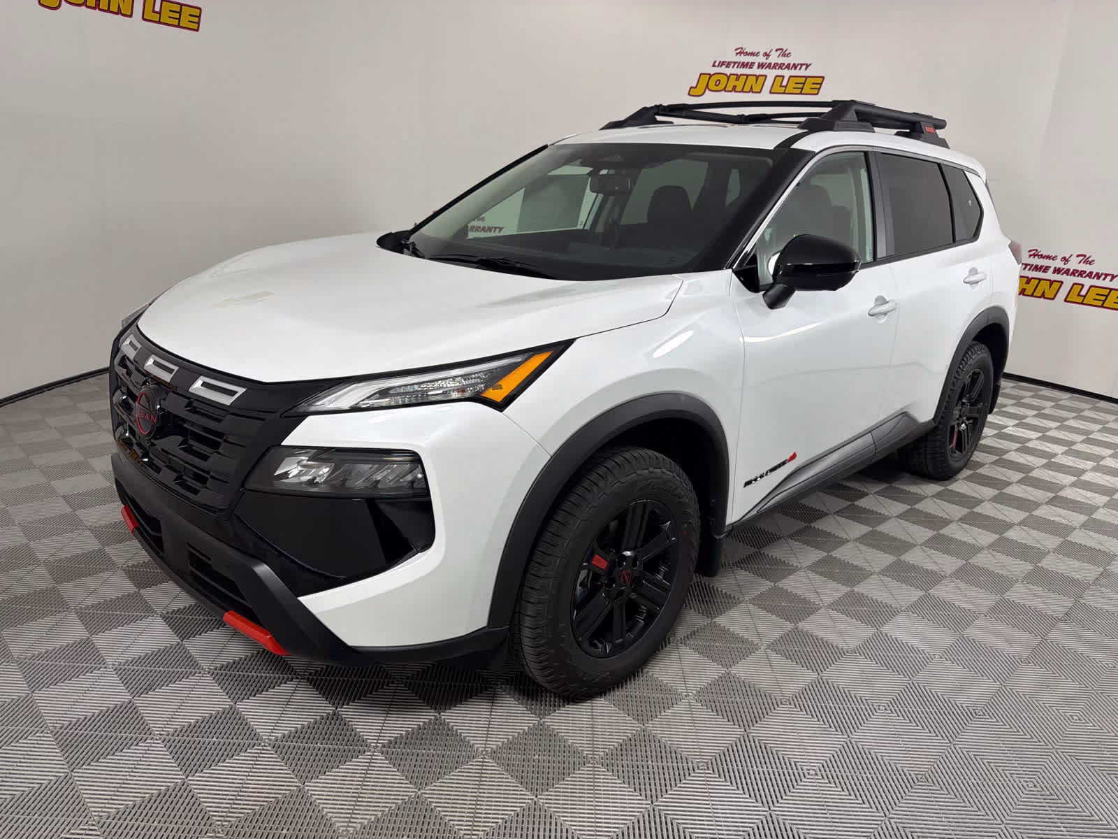 2026 Everest White Pearl Tricoat Nissan Rogue Rock Creek AWD SUV