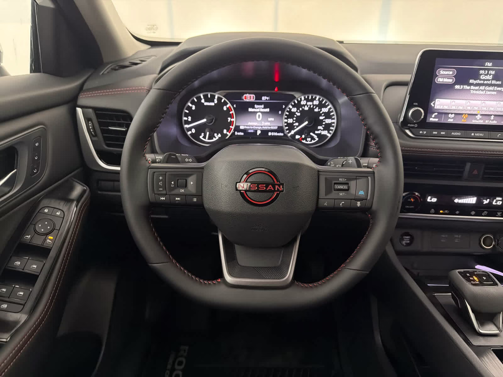 2026 Everest White Pearl Tricoat Nissan Rogue Rock Creek AWD SUV