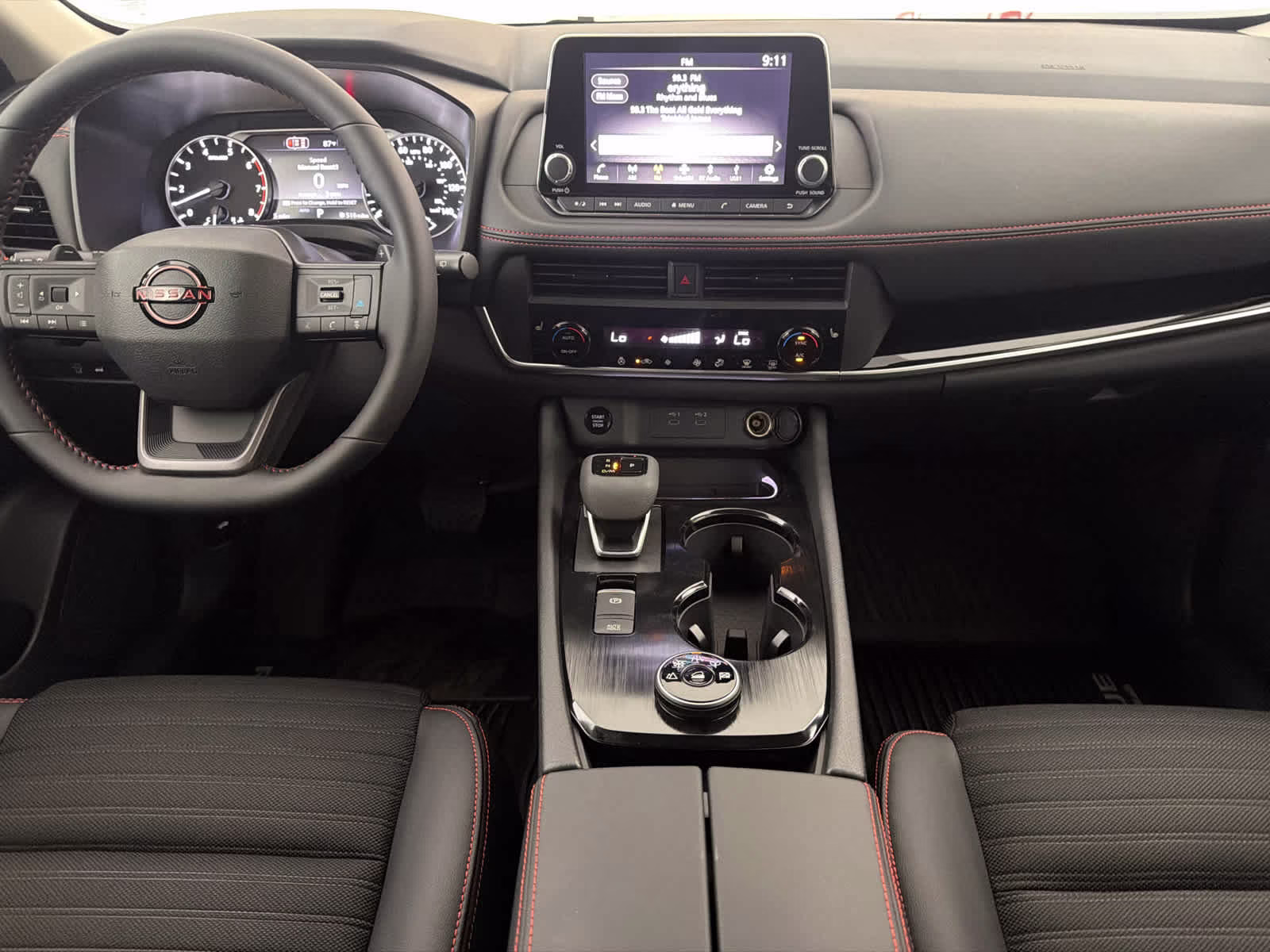 2026 Everest White Pearl Tricoat Nissan Rogue Rock Creek AWD SUV