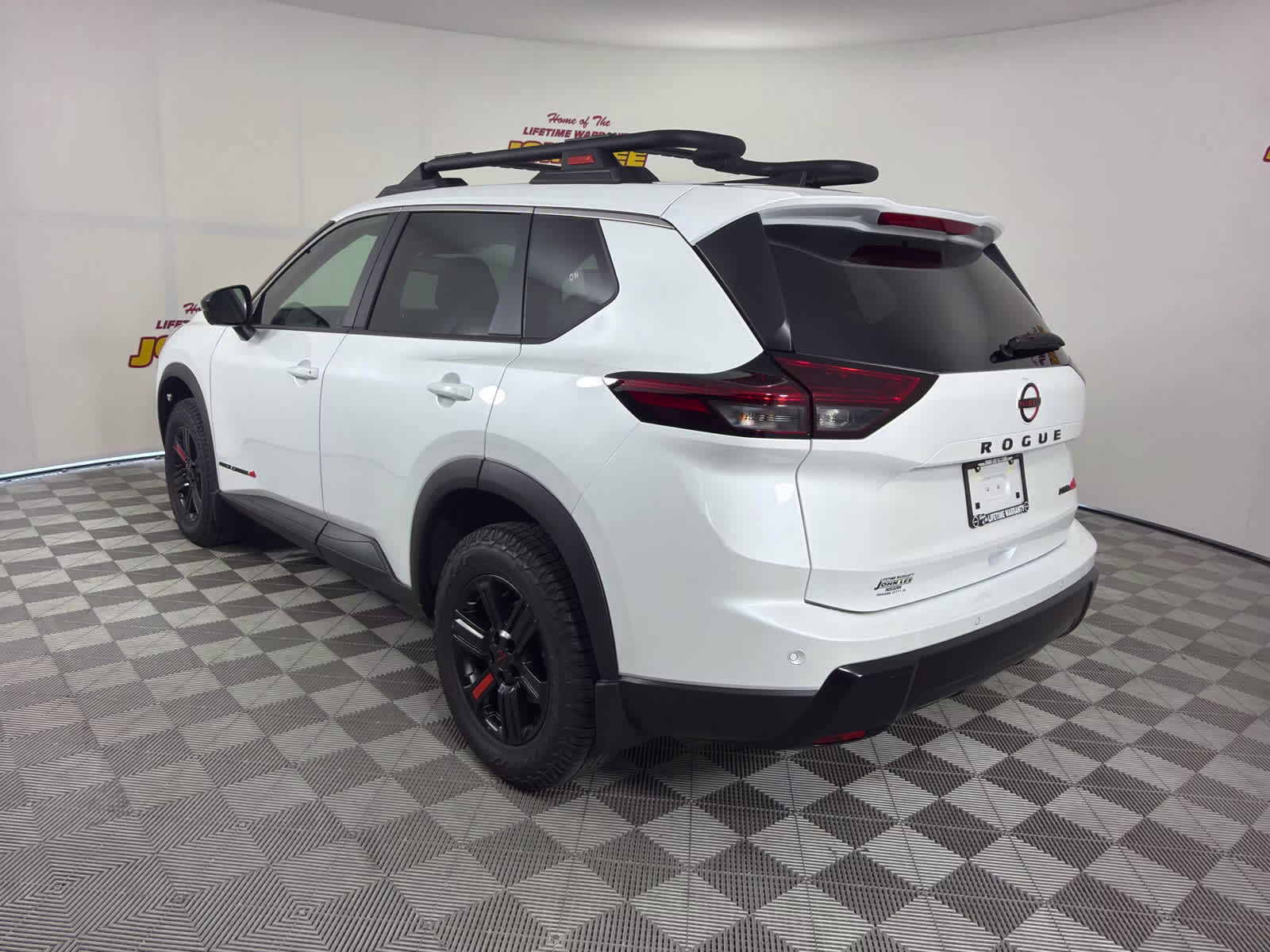 2026 Everest White Pearl Tricoat Nissan Rogue Rock Creek AWD SUV