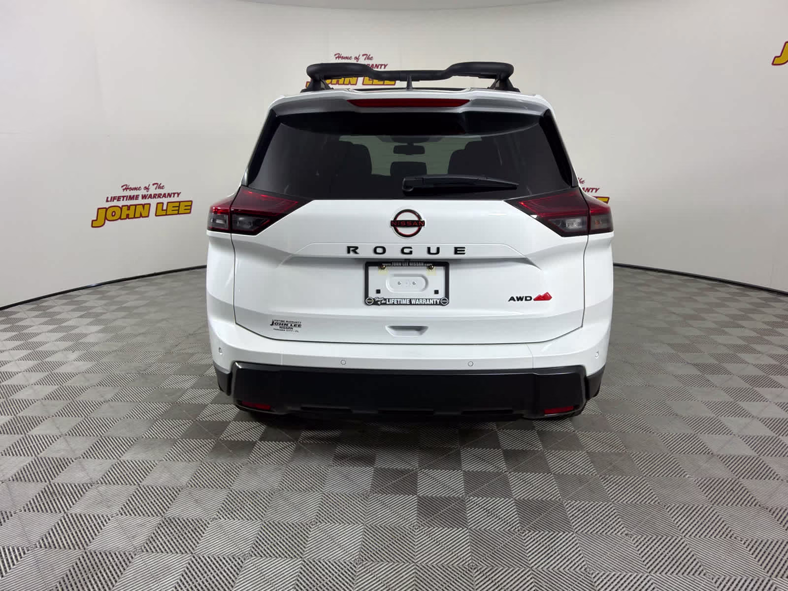 2026 Everest White Pearl Tricoat Nissan Rogue Rock Creek AWD SUV