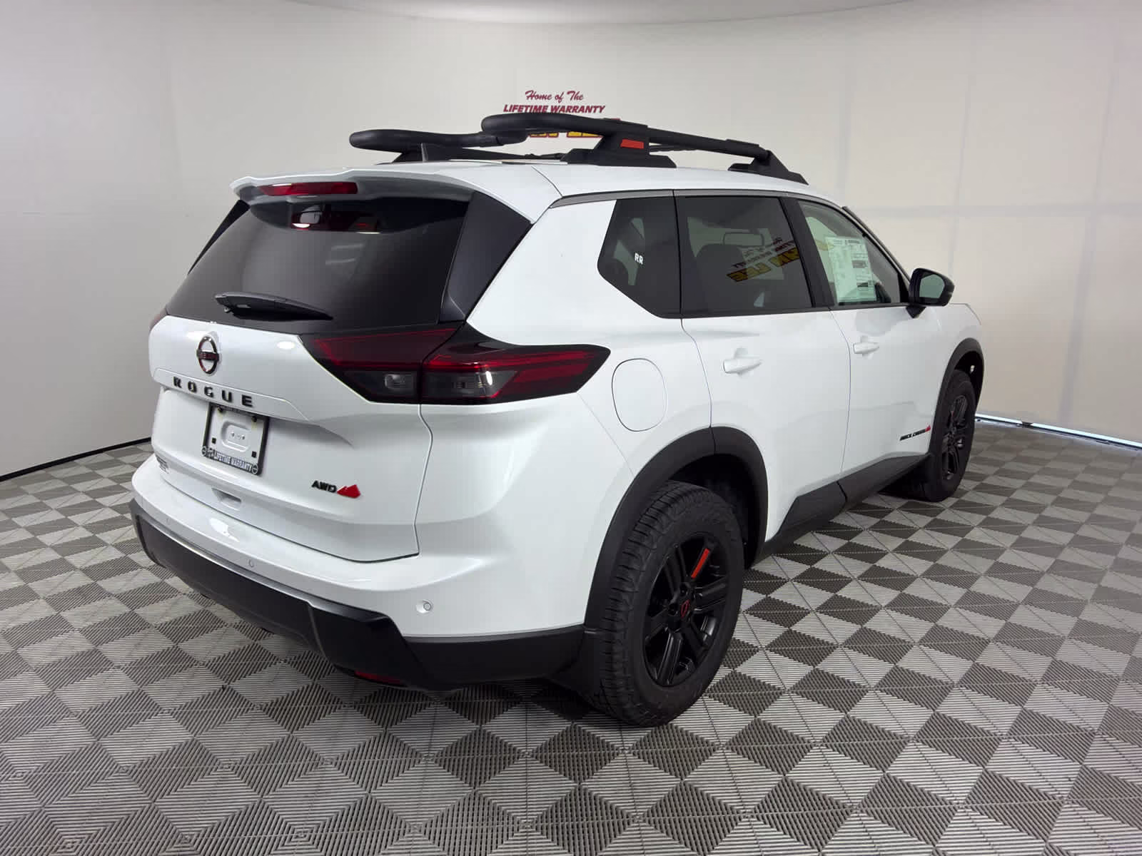 2026 Everest White Pearl Tricoat Nissan Rogue Rock Creek AWD SUV