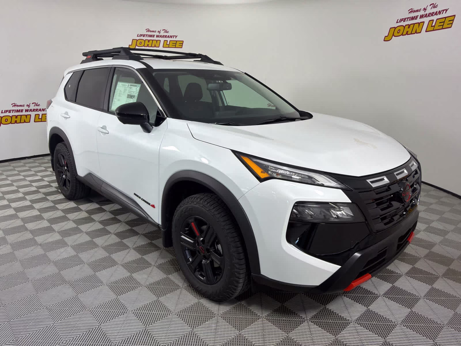 2026 Everest White Pearl Tricoat Nissan Rogue Rock Creek AWD SUV