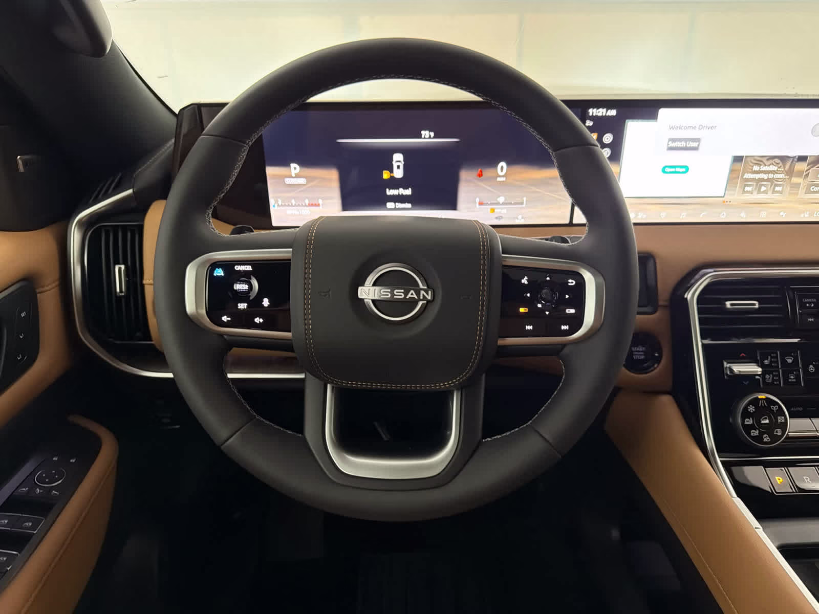 2026 Everest White Pearl Tricoat/Super Black Nissan Armada Platinum Reserve 4X4 SUV