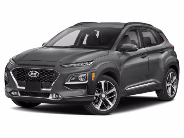 2021 Sonic Silver Hyundai Kona Limited FWD