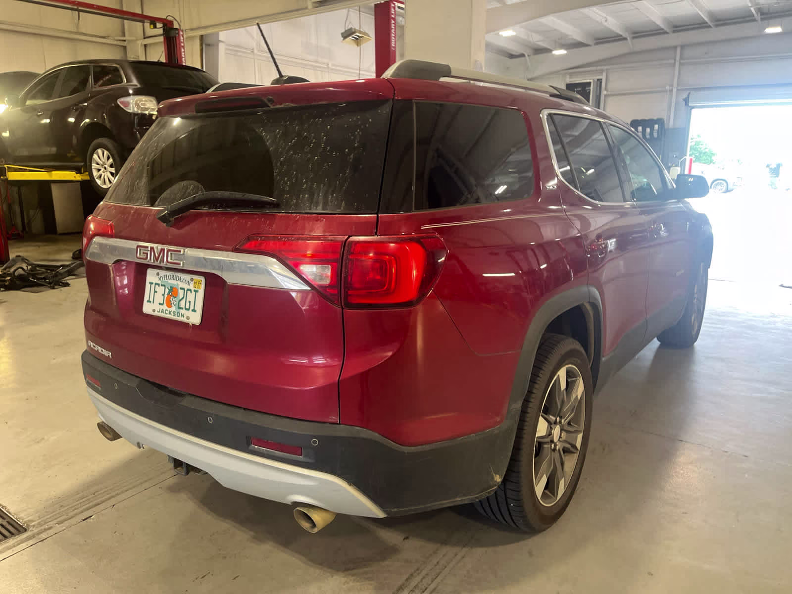 2019 Red Quartz Tintcoat GMC Acadia SLT FWD SUV