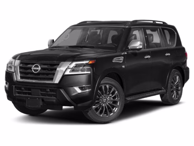 2022 Super Black Nissan Armada Platinum RWD SUV