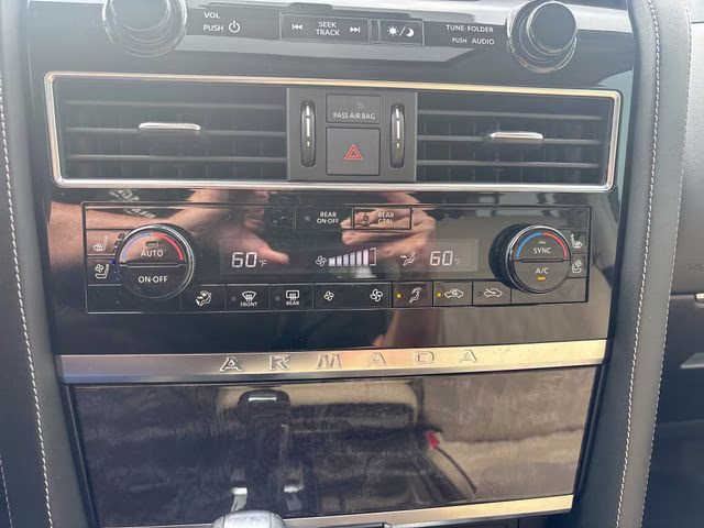 2022 Super Black Nissan Armada Platinum RWD SUV