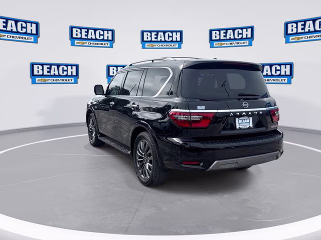 2022 Super Black Nissan Armada Platinum RWD SUV
