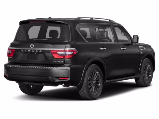 2022 Super Black Nissan Armada Platinum RWD SUV