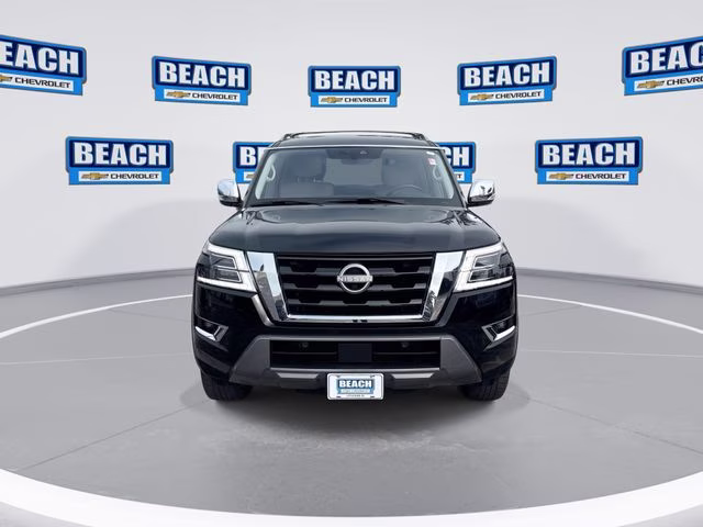 2022 Super Black Nissan Armada Platinum RWD SUV